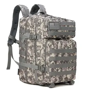 Outdoor Large Capacity Backpack, Durable Nylon Waterproof, Ideal for Sports, Hiking, Fishing, Camping, Outdoor Gear