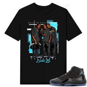 Unisex T-shirt To Match Sneakers Jordan 11 Retro Gamma - Everybody-Eats-B. 100% Cotton for Casual Wear. Comfortable Summer Unisex T-Shirt to match Jordan Sneaker. Streetwear Style. urban outfitters