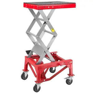 XtremepowerUS 96061 Portable Heavy-Duty Scissor Jack Hoist - 300lb Mini Crank Scissor Jack Lifts, Automotive Car Repair Tool for Motorcycle, ATV, Car Repair Tools