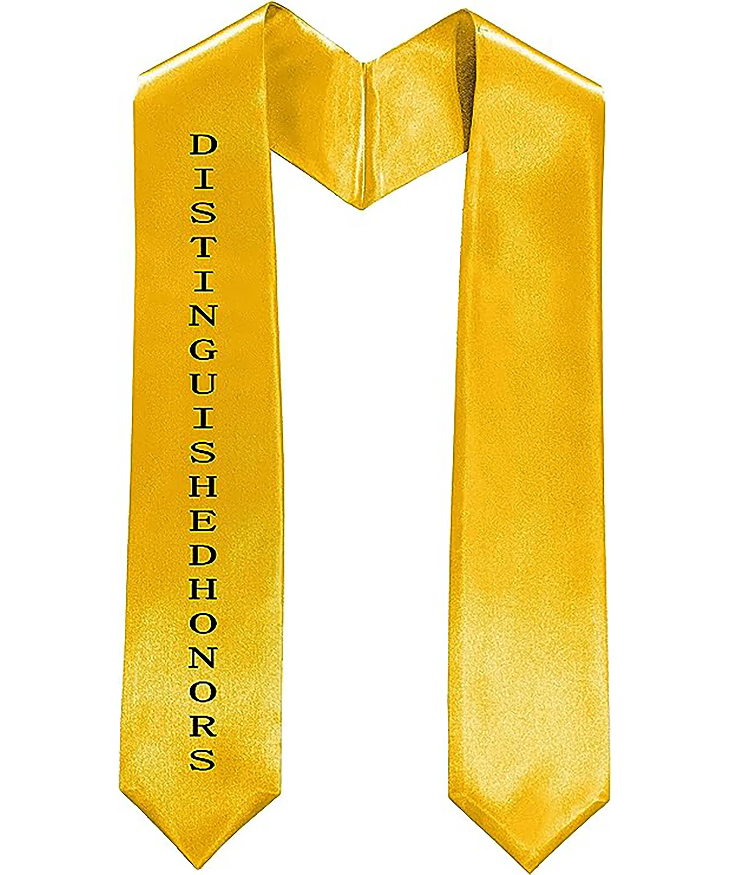 Adult Embroidery Graduation Honor Stole 60'' Unisex in Various Colors