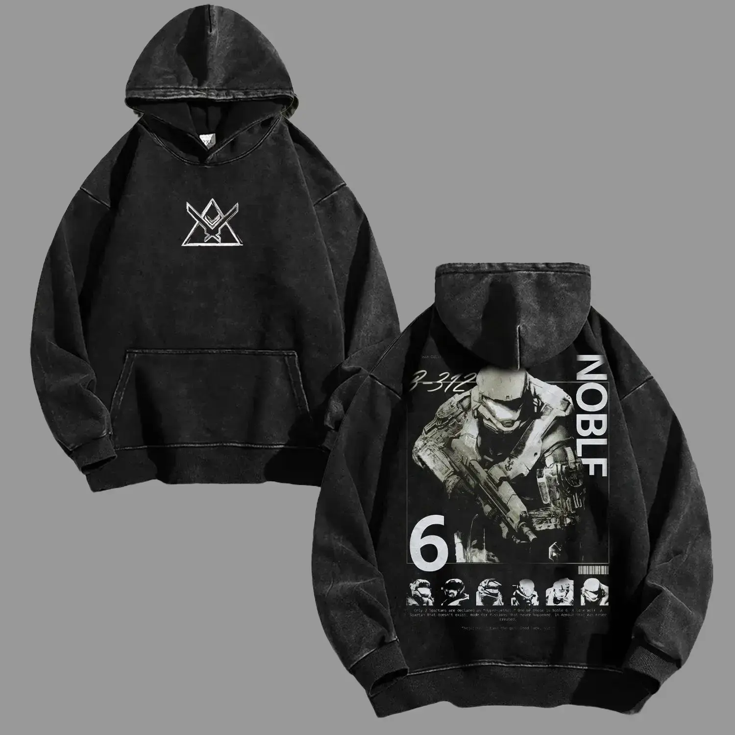 Noble 6 Halo Reach, Remember Reach Unisex Washed Cotton T-Shirt, Tank Top, Hoodie RPG graphic tees Top anime manga game merch Casual Streetwear men gifts shirts men Menswear Hoodie Print Straight