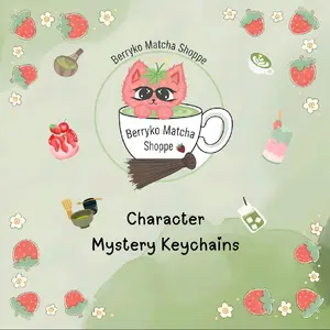 Character Mystery Keychains Blind Bag | BerrykoMatchaShoppe