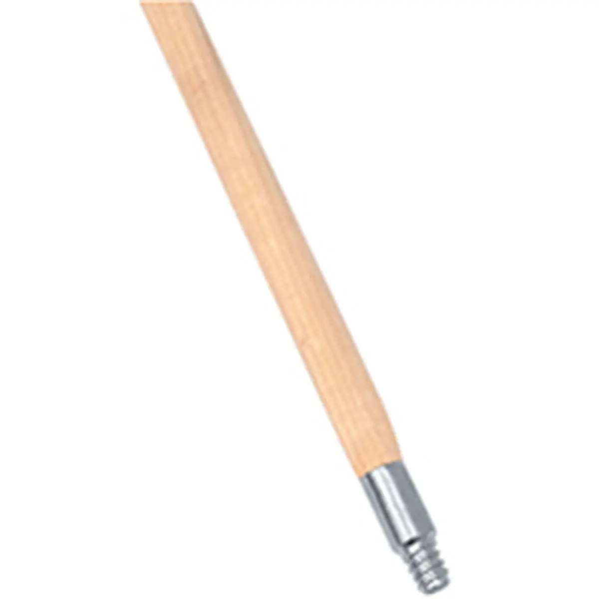 Company Wooden Broom Handle Stick - 60-in Lacquered Wood, Metal-Enhanced Accessory for Standard Size Long-Handled & Push Brooms
