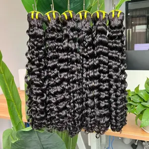 3 Vietnamese Curly Hair Bundles – 100% Virgin Unprocessed Human Hair