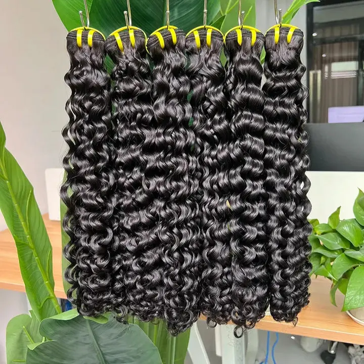 3 Vietnamese Curly Hair Bundles – 100% Virgin Unprocessed Human Hair