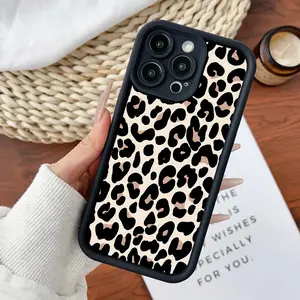 Compatible for iPhone11/12/13/14/15/16/17/promax/x/xs/xr/xsmax Case Classic Leopard Print Soft TPU Shockproof Protective CASE