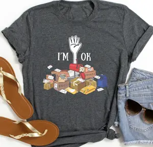 Postal Worker I'm Ok Shirt, Postal Worker Shirt, Post Worker T-Shirt, Mail Carrier Shirt, Postal Worker Lover Shirt