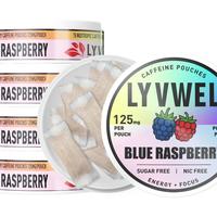 5 Pack 125MG SAME FLAVOR BLUE RASPBERRY