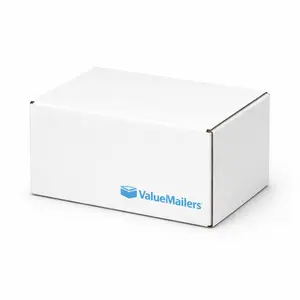 50 - 6x4x3 White Corrugated Shipping Mailer Packing Box Boxes 6 x 4 x 3