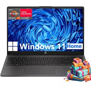 HP 15.6'' Business and Study Laptop 2025 Updated, Numeric Keypad, Webcam,15.6" FHD,Windows 11 Home+ Copilot AI, AMD Ryzen 7 7730U (up tp 32GB RAM | 512GB SSD), WiFi 6& Bluetooth