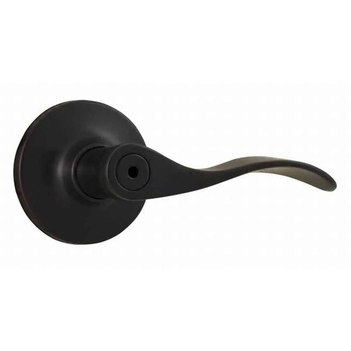 212 MAIN New Haven Door Knob Home Privacy Security Lock - Door Hardware with Adjustable Latch, Full Lip Strike, Zinc Construction, Concealed Screw, Oil Rubbed Bronze Finish, ANSI Grade 3 Lock Standards, Key Blanks, Keyways
