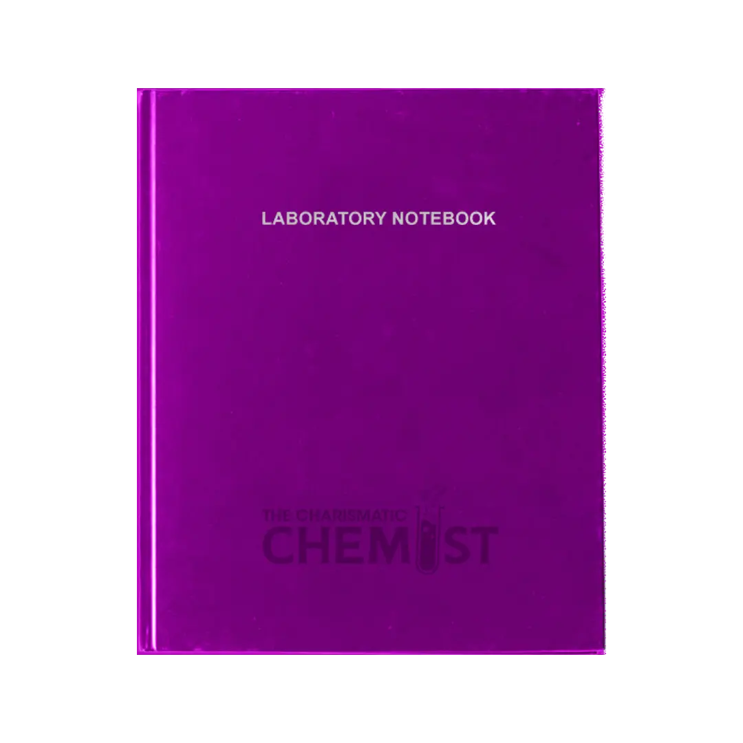 Professional Lab Notebook woman journal