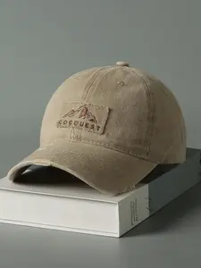 Unisex's Minimalist Casual Plain Baseball Cap, Vintage Trendy Baseball Cap, Fashionable Hat for Men & Women for All Season, Premium Quality Cap