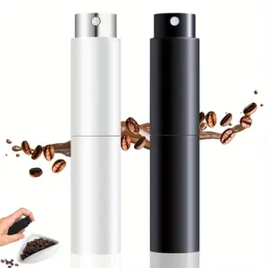 2pack Coffee Bean Spray Bottle, 10 ml Espresso Spray Bottle Water Atomizer, Portable Empty Small Refillable Sprayer, Fine Powder Spray Bottle for Decrease Coffee Power Static, Coffee Bar Accessories