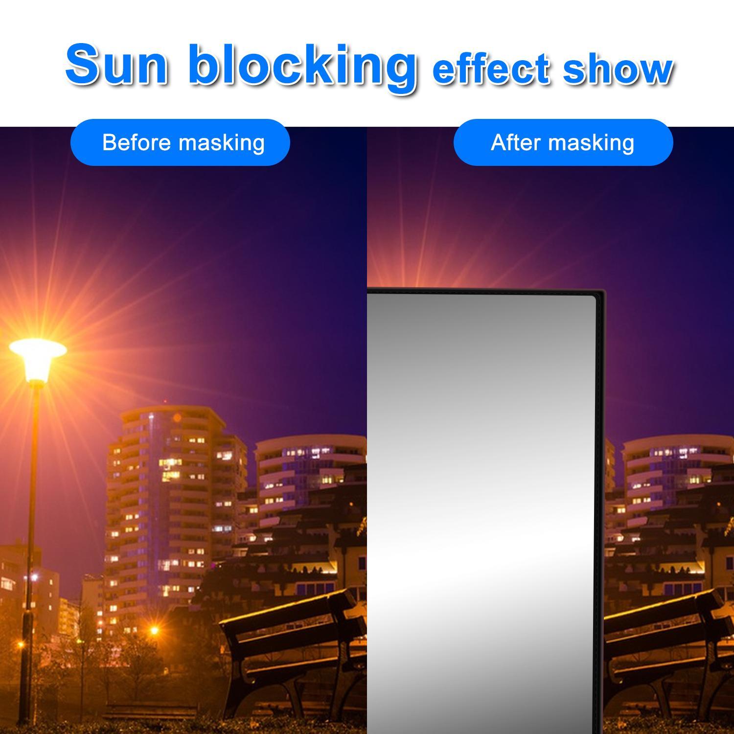 4-Pack Magnetic Car Window Shades, 100% Blackout Privacy Curtains for Car Camping & Travel, UV Protection Universal Fit