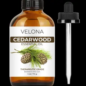 Velona Cedarwood Essential Oil Boost Hair Growth Diffuser for Aromatherapy