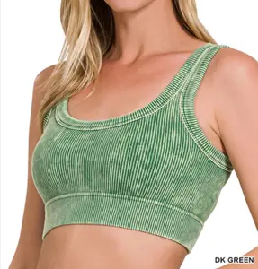 Mandi Brami - Zenana Cropped Tank Top