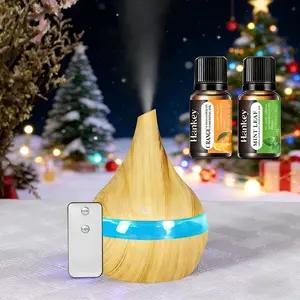 Essential Oil Diffuser with 7 Color Lights, auto-off, Quiet Ultrasonic  Ideal for Home, Office& Safe Auto Off aromatherapy colorful air smart remote control humidifiers Aromatherapy Diffuser USB Powered Ultrasonic Diffuser aroma diffuser oildiffuser
