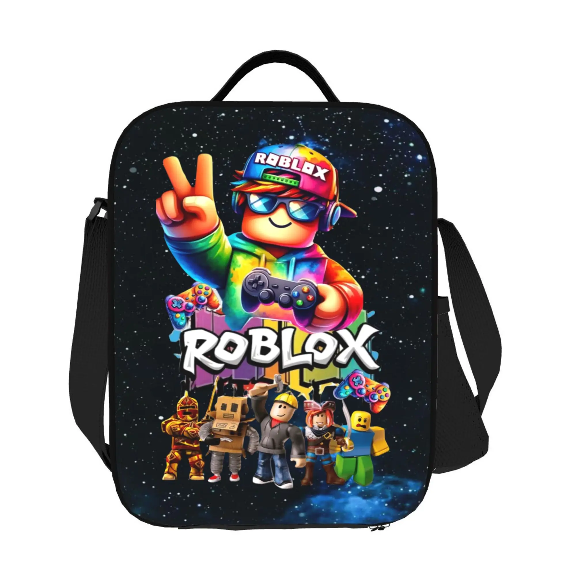 Roblox Game Lunch Bag Back To School Gamer Gift For Friends Family