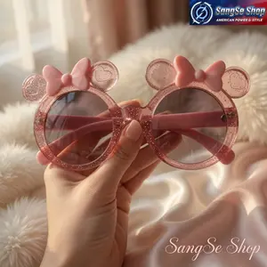 Kids Girls Bow Sunglasses 2026 Trend Starry Sky Glitter UV400 Protection Cute Princess Eyewear Colorful Fashion Shades Lightweight Outdoor Beach Vacation Party Dress Up Gift for Girls Summer Accessories
