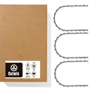 3 Pack 18 Inch Chainsaw Chain .325" Pitch .063" Gauge 74 Drive Links, UL Approved ANS.UL0 Approved ANSI Standards Replacement Chainsaw Blade Fits MS 250 MS251 MS260 MS270 MS280 MS290 310 026 028 031, CW-L67