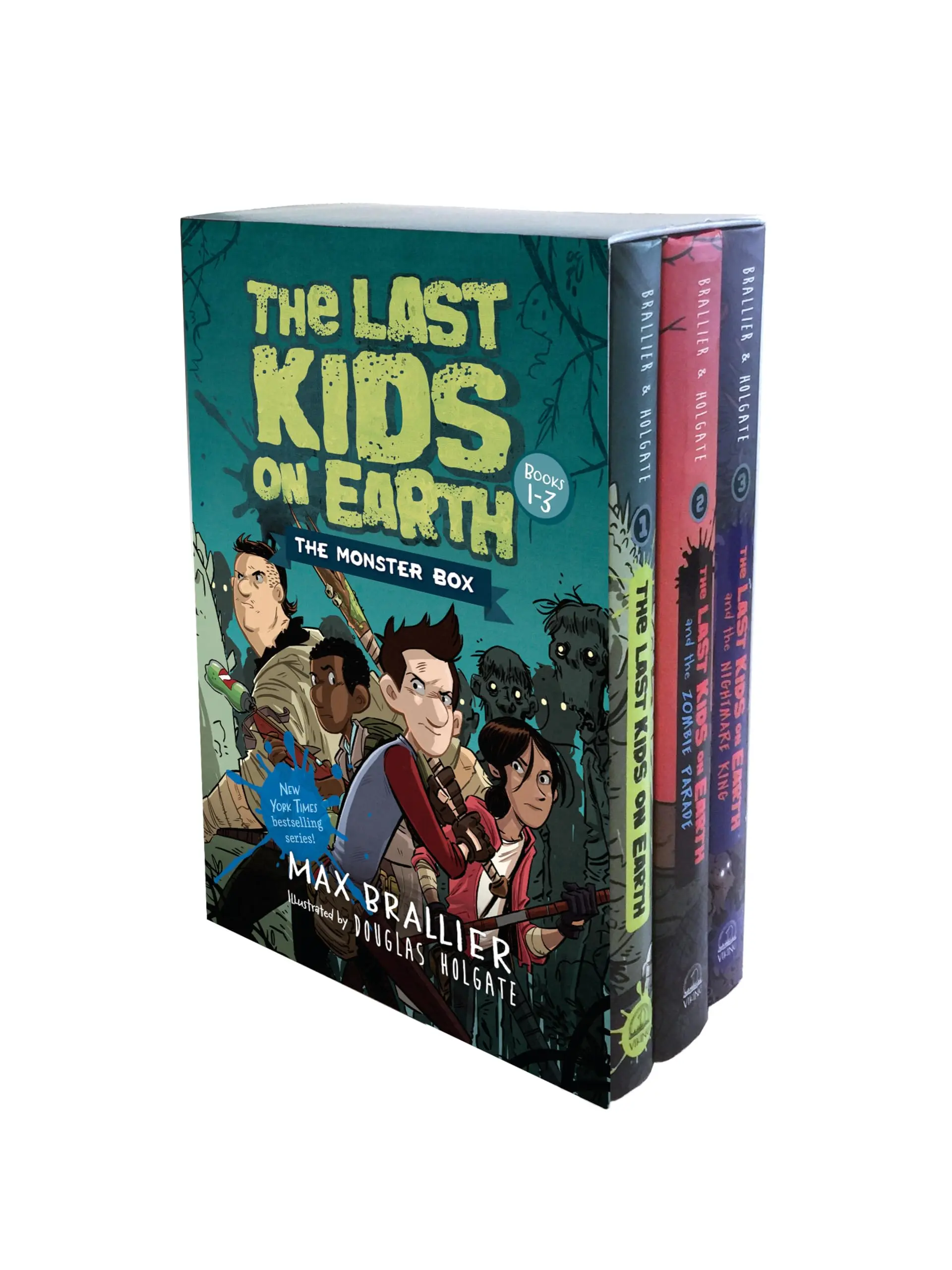 The Last Kids on Earth: The Monster Box (Books 1-3) -- Max Brallier - Hardcover