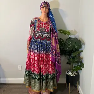 Royal Multicolor Embroidered Festive 3PC Set