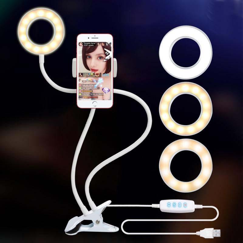 LED Selfie Ring Light for Live Adjustable Makeup Light-8cm Stand LED Selfie Ring Light for Live Adjustable Makeup Light-8cm Stand