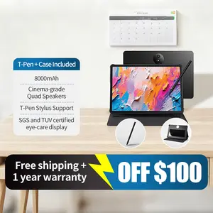 Bellona TCL NXTPAPER 11 Plus Android Tablet | 11.5" 120Hz 2.2K Drawing Pad w/ Stylus, NXTPAPER 4.0, AI Tools, 8+8GB RAM, 256GB Storage, 8000mAh (Onyx Black)