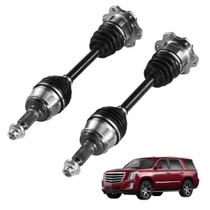 VEVOR Front CV Axle Shaft Assembly Pair - 2 Nutless Pre-Greased Alloy Steel Front Axles (Left Driver & Right Passenger Side), Automotive Replacement for 2007-2020 Cadillac Escalade, Ensures Smooth Driving