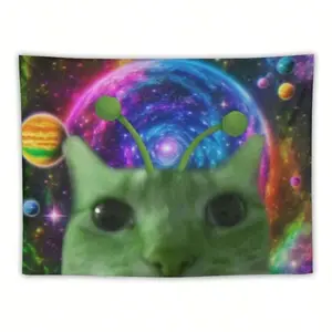 Funny Kitten Flag Cat room Tapestry For Teen Bedroom Wall Hanging College Decor Indoor Outdoor Poster
