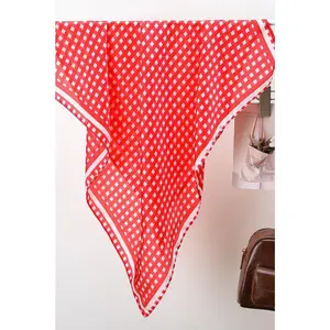 gingham bandana scarf