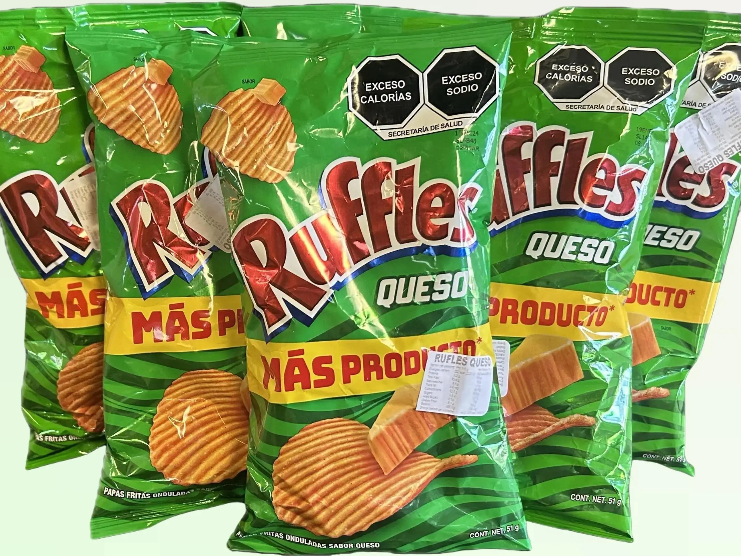 Sabritas Botanas Mexicanas Ruffles (10 Pack)