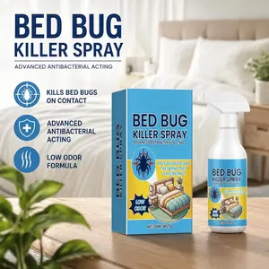 Bed Bug Spray, Effective Killer for Bed Bugs, Lice & Mites, Long-Lasting Prevention for Dormitory Bedroom Bed Use,summervibes
