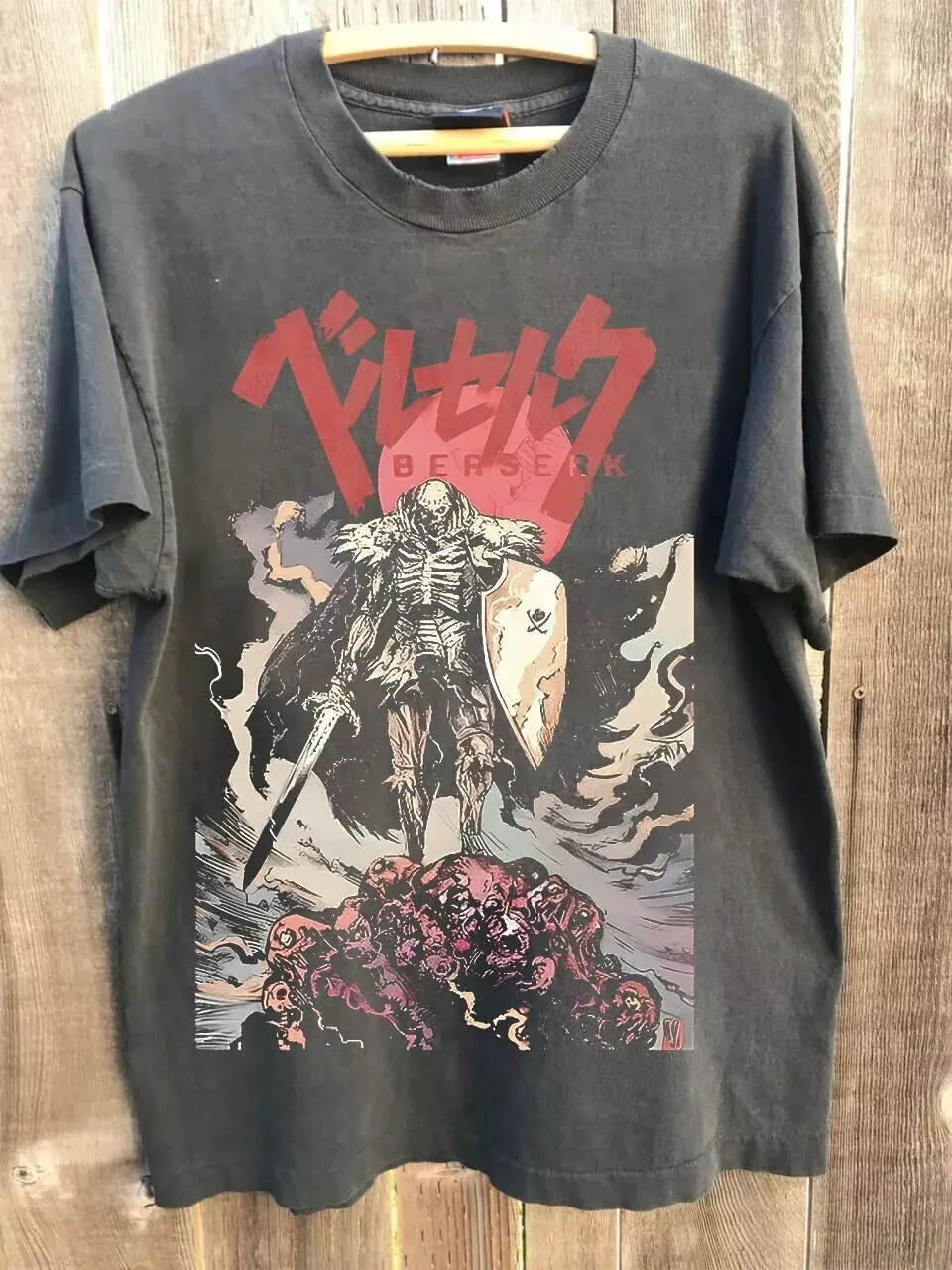 Berserk T-shirt, Berserker Guts Anime Moive Unisex Tshirt, Anime T shirt