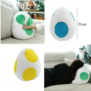 4styles 21cm Plush Doll Egg Pillow Plus Stuffed Animals Doll Classic Game Peripherals Birthday Gifts Toys