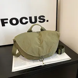 Lightweight & Spacious Women's Crossbody Bag with Adjustable Strap - Convertible Waist/Chest/Handbag, Snap Closure Compact Purse for Gym, Travel, Work, Everyday Use - Minimalist Women's Bag for Cycling, Shopping, Formal/Casual Outfits, Cros