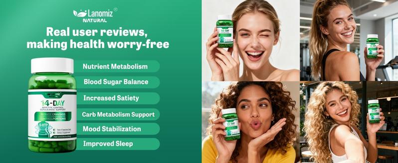 LANOMIZ White Kidney Bean Extract with Probiotics | Carb Metabolism Support for Men & Women | Daily Gut Health Formula to Aid Digestion | Vegan