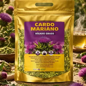 Tea Cardo Mariano Hígado Graso - 100% Natural Herbal Tea for Liver Health Support & Detoxification
