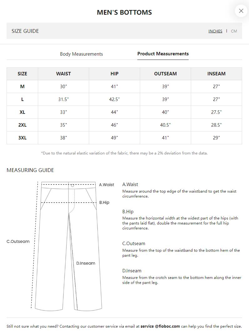 Fioboc Men's Fall Winter Jogger Pants - Multi-Functional Zipper Pockets for Gym & Outdoor, Soft Durable Versatile Bottoms