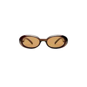 Le Specs Work It! Sunglasses in Cocoa & Brown Mono Polarized