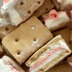 Freeze Dried Strawberry Sandwiches