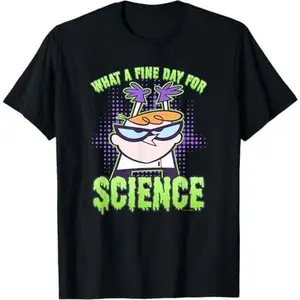 Dexter's Laboratory Halloween What A Fine Day For Science T-Shirt