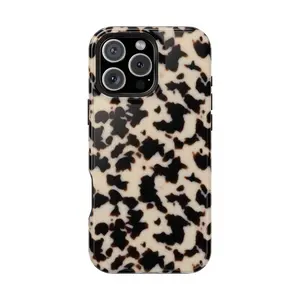Blonde Tortoise Shell iPhone Case, Neutral Tortoiseshell Phone Case, Minimal Aesthetic iPhone Cover for IPhone 11-17 Series
