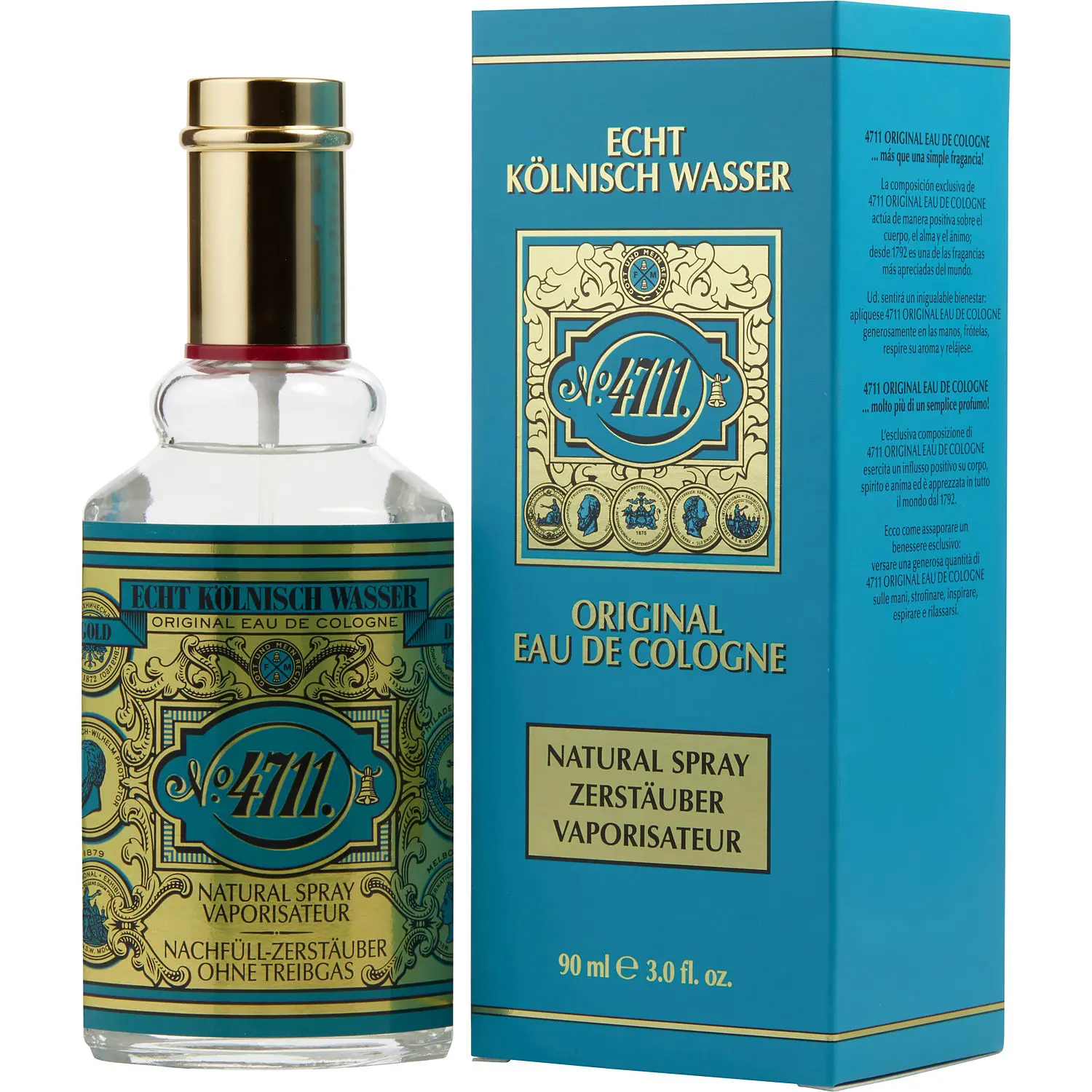 eau de cologne spray 3 oz