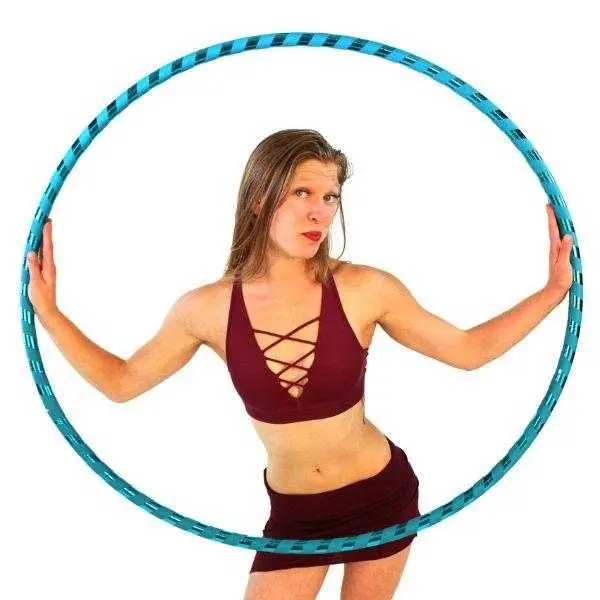 Ultimate Beginner Hula Hoop - Heavy-Duty Polyethylene Tubing - 38'' Outer Diameter - Easy to Use & Portable