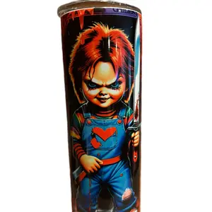 Redhead Doll 20oz Tumbler Reusable Drinkware