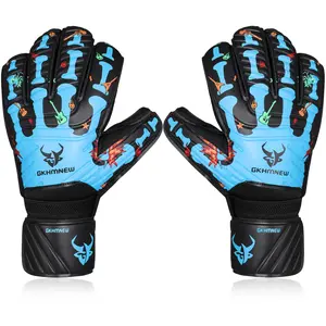 Soccer Goalie Goalkeeper Gloves for Youth & Adult, Enhanced Latex Palm Grip,Suitable for Game & Training