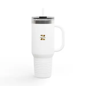ZO MANNO 40oz Insulated Travel Mug with Straw - Perfect for On-the-Go Hydration