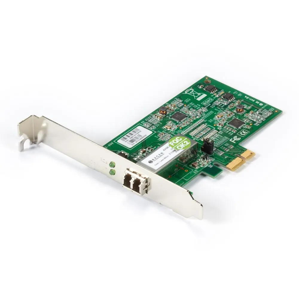 Black Box Gigabit Ethernet (1000-Mbps) Network Interface Card (Multimode, PCI-E, LC)